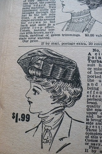 Женские шляпы из каталога sears 1908 (Фото 4)
