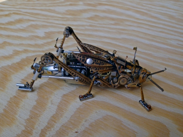 Мои насекомые Steampunk bugs. Переделка. (Фото 4)