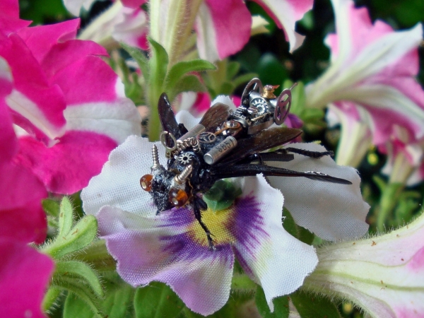 Мои насекомые Steampunk bugs. Доделка Осы. (Фото 3)