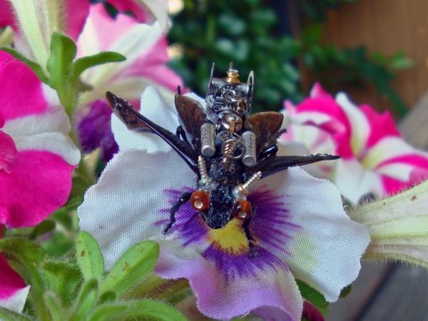 Мои насекомые Steampunk bugs. Доделка Осы. (Фото 2)