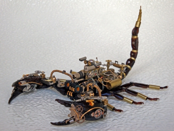 Мои насекомые Steampunk bugs. Скорпион.