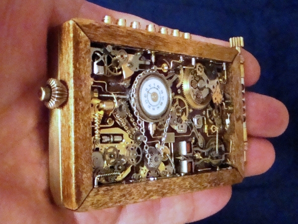 Steampunk или  clockpunk Portable Time Machine 1