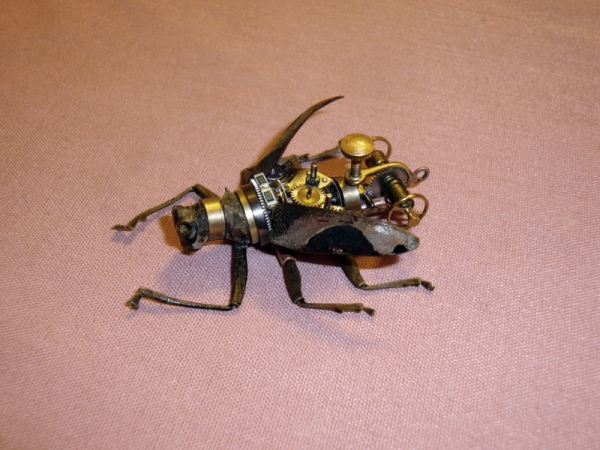 Мои насекомые Steampunk bugs. Жук-Вездеход.