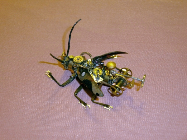 Мои насекомые Steampunk bugs. Жук-Вездеход.