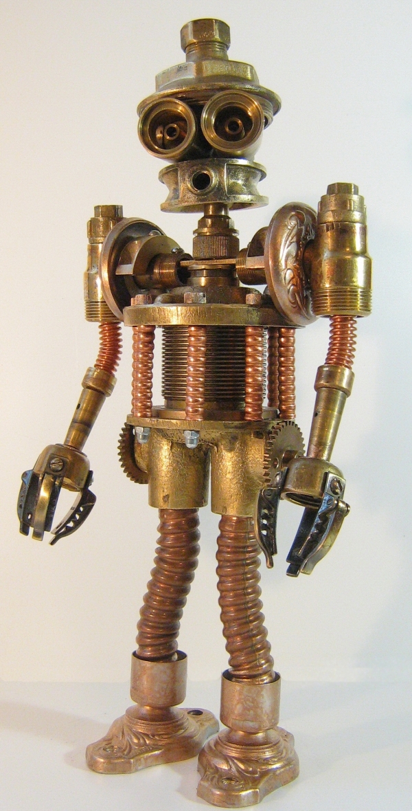 Стимпанк робот. Пра-пра-прадед Бендера (Фото 2)