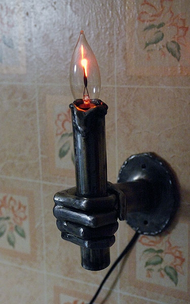 "Свеча горела на стене, свеча горела.." или "цельнодолбаная конструкция из массива сварки" :) (Фото 9)