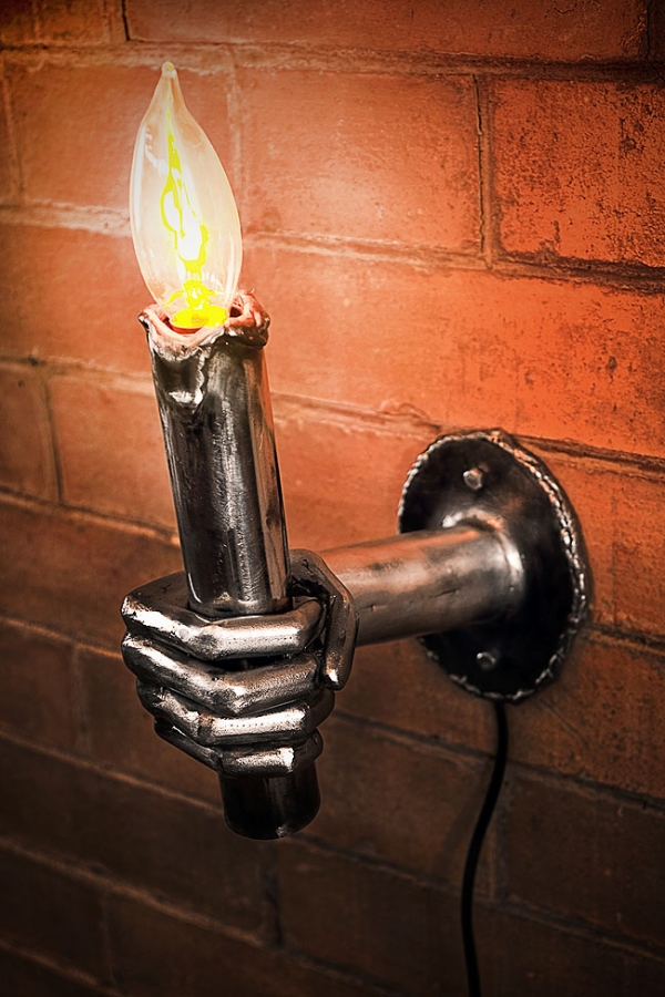 "Свеча горела на стене, свеча горела.." или "цельнодолбаная конструкция из массива сварки" :) (Фото 10)