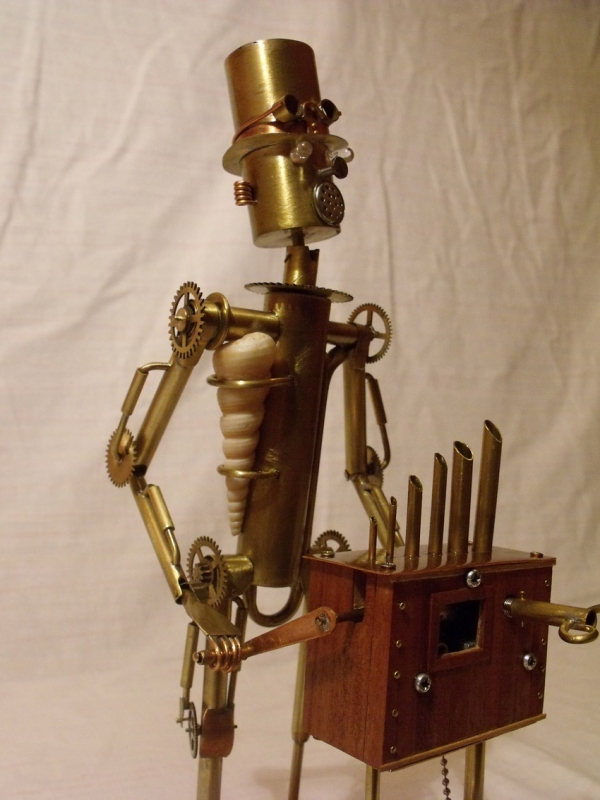 Паровой робот шарманщик (Фото 9)
