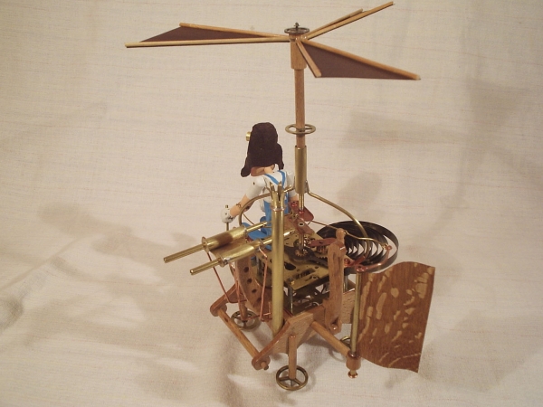 Паровой вертолёт "Леонардо". (экспериментальная модель. в серию не пошёл) (Фото 5)
