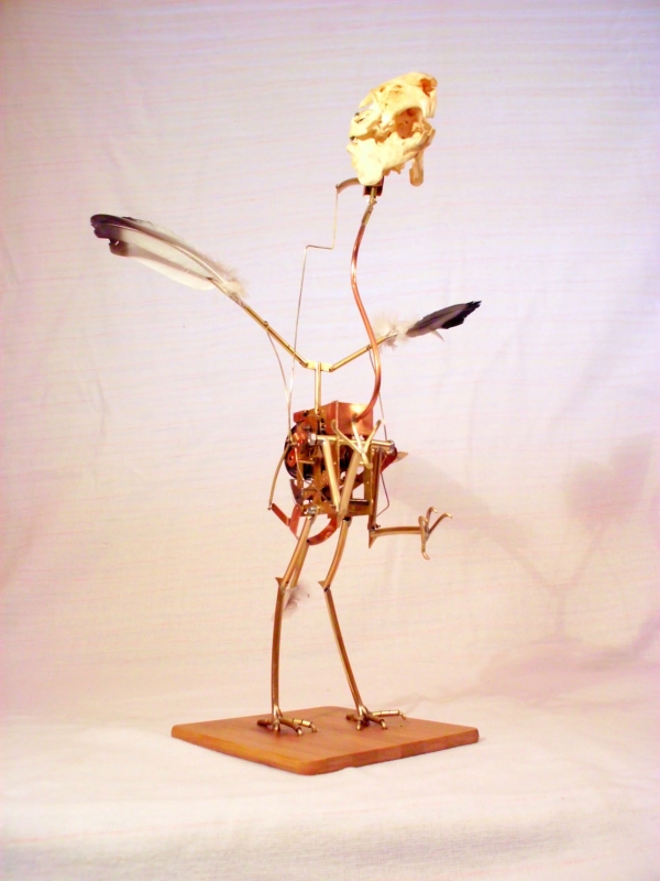 Стимпанк птичка. Археоптерикс. (Фото 2)