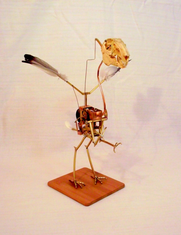 Стимпанк птичка. Археоптерикс. (Фото 8)