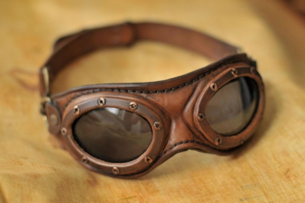 Aviator goggles.