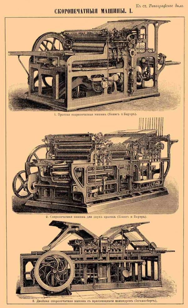 Типографское дело или страрые гравюры Старых печатных машын... (Фото 5)