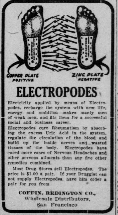 Лечение электричеством для нервных и ослабленных (1900-1910) (Фото 3)