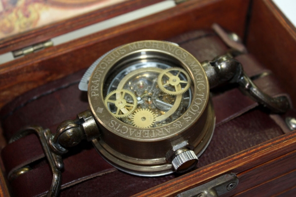 Дизель-стимпанк часы «Praetorius mechanics, magic tools &amp; artefacts» в подарочной коробке.(ПРОДАНЫ) (Фото 4)