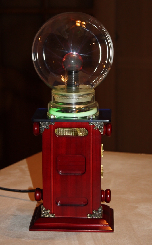 Тесла-Стимпанк лампа. &quot;Плазма-шар&quot;(ПРОДАНО) (Фото 3)