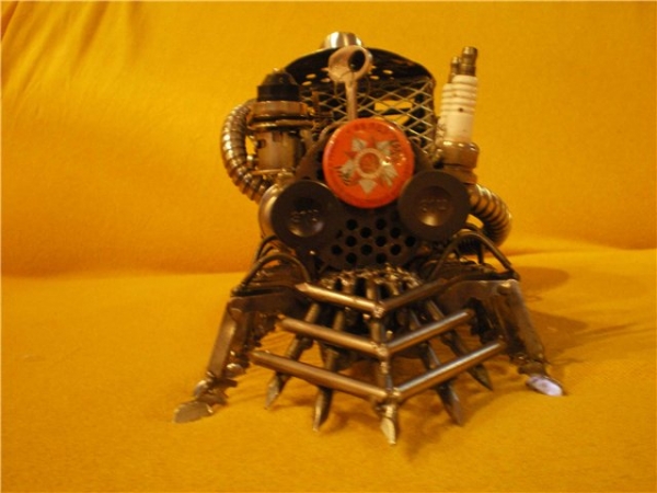 Сороконожка на паровом двигателе с рекуператором. (Фото 5)