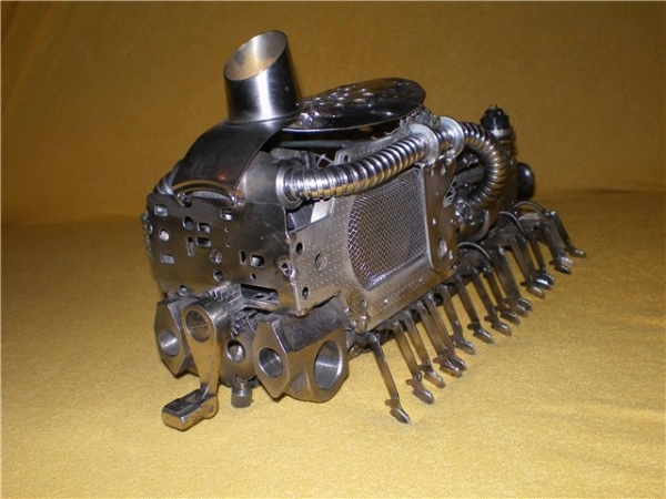 Сороконожка на паровом двигателе с рекуператором. (Фото 3)