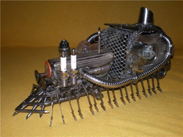 Сороконожка на паровом двигателе с рекуператором. (Фото 4)