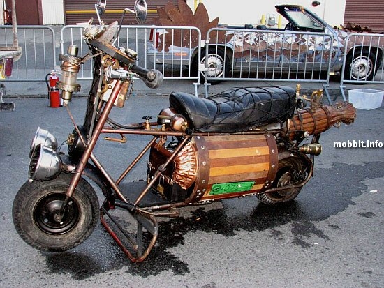 Стимпанк, мотоциклы и мотоколяски (Фото 10)
