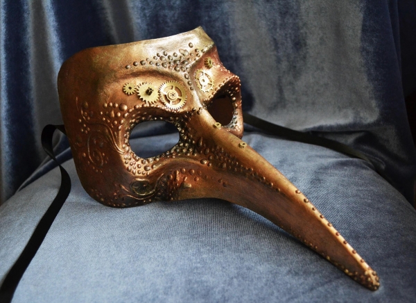 Карнавальные маски (легкий закос на стимпанк) (Фото 4)