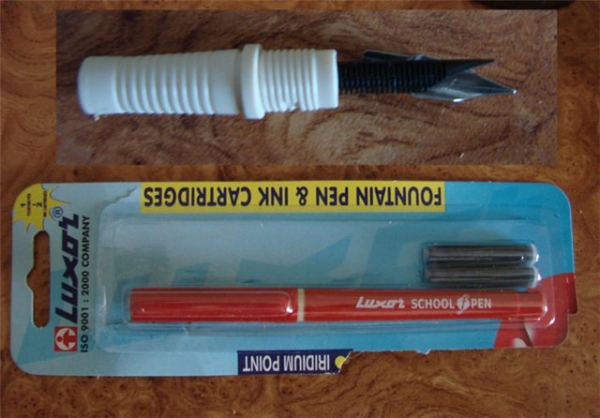Перьевая ручка в стиле стимпанка (Фото 4)