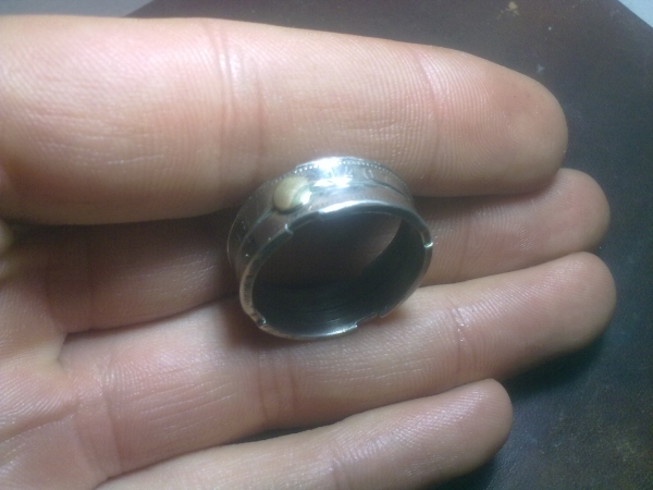 Кольцо из двух монет. (Фото 5)
