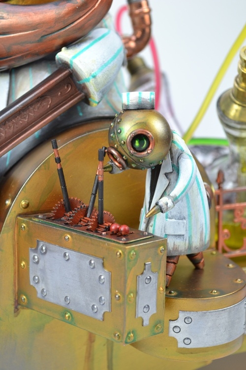 Стимпанковский робот-кондитер (Фото 3)