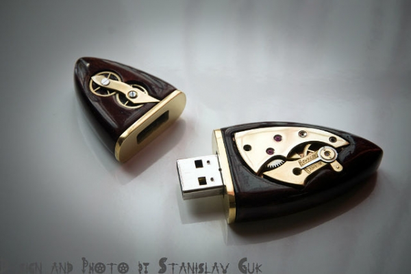 USB Wood Steampunk 16Gb. (Фото 3)