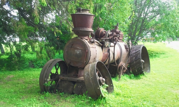 Паровой трактор (Фото 2)