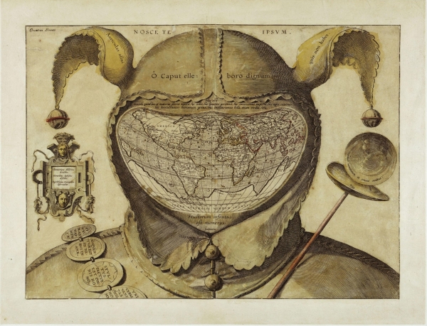 Настольный механический календарь Безумный Год (по мотивам географической карты Шутовского Колпака)
