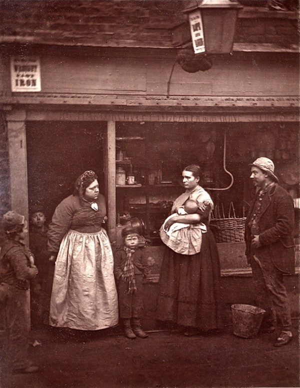 Лондон 1876-го. &quot;Уличная жизнь Лондона&quot; (Фото 9)