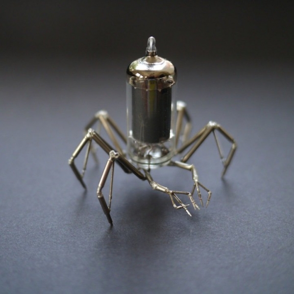 Механические насекомые от Джастина Гершенсон-Гейтса (Фото 20)