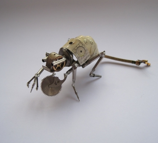 Механические насекомые от Джастина Гершенсон-Гейтса (Фото 17)