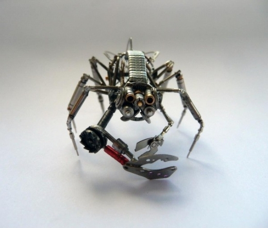 Механические насекомые от Джастина Гершенсон-Гейтса (Фото 21)