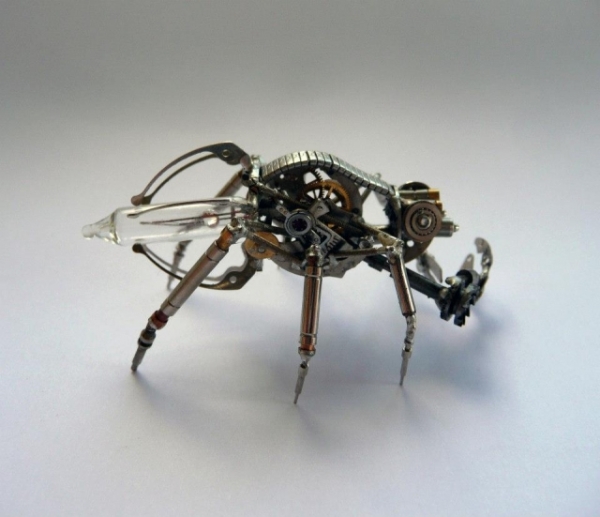 Механические насекомые от Джастина Гершенсон-Гейтса (Фото 24)