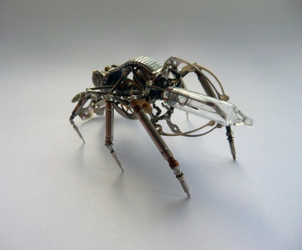Механические насекомые от Джастина Гершенсон-Гейтса (Фото 23)