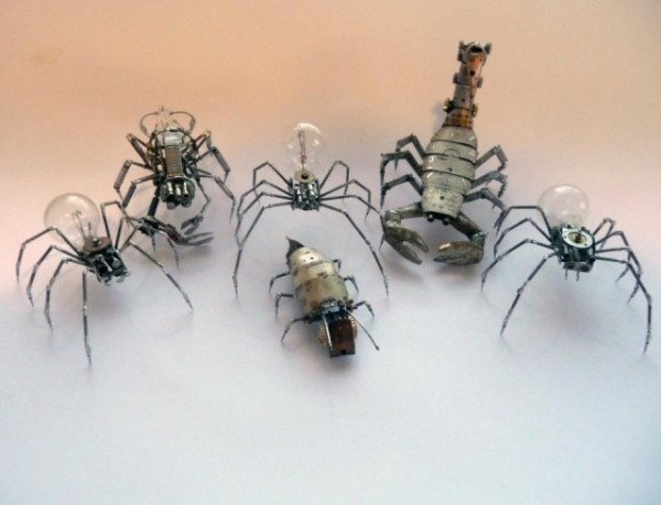 Механические насекомые от Джастина Гершенсон-Гейтса