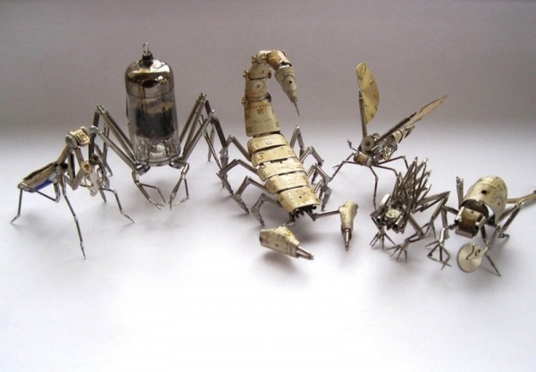Механические насекомые от Джастина Гершенсон-Гейтса (Фото 2)