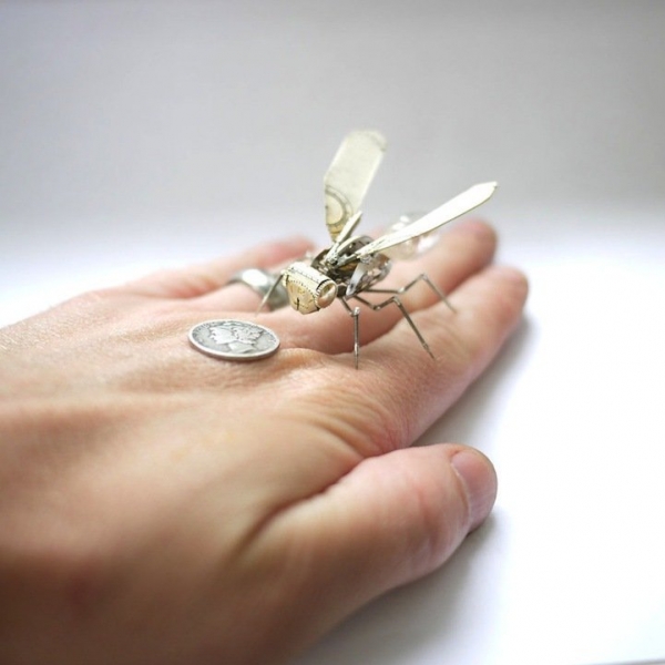 Механические насекомые от Джастина Гершенсон-Гейтса (Фото 3)