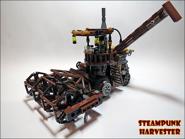 SteamPunk Harvester из LEGO (Фото 2)