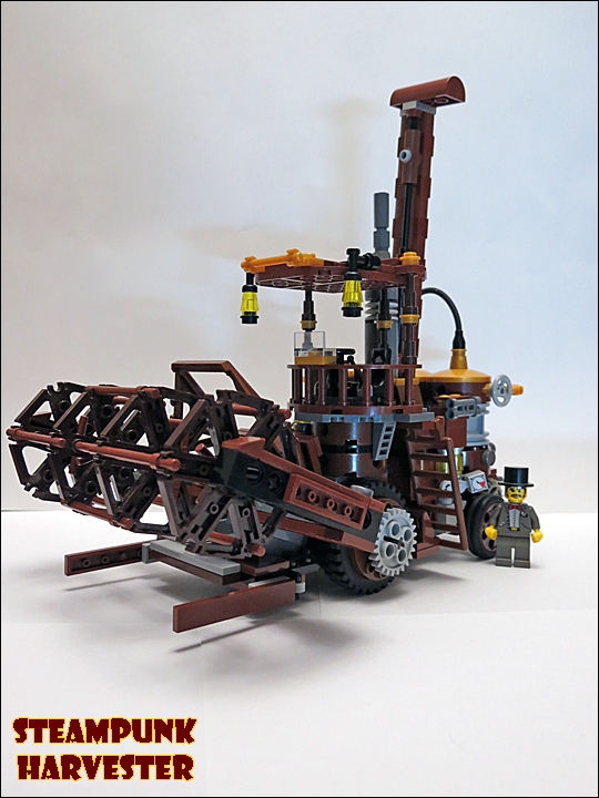 SteamPunk Harvester из LEGO (Фото 6)