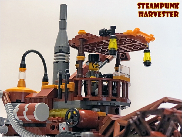 SteamPunk Harvester из LEGO (Фото 3)