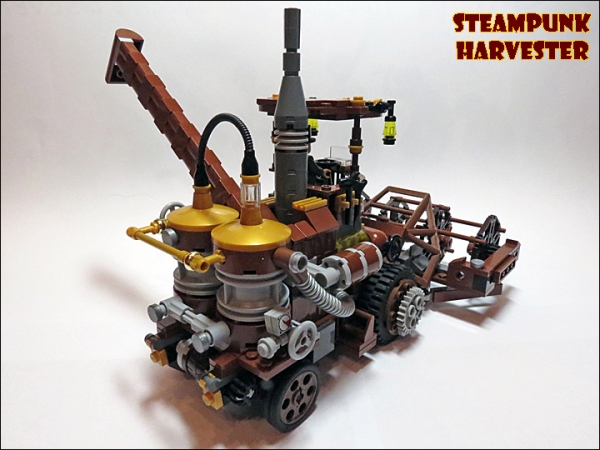 SteamPunk Harvester из LEGO (Фото 5)