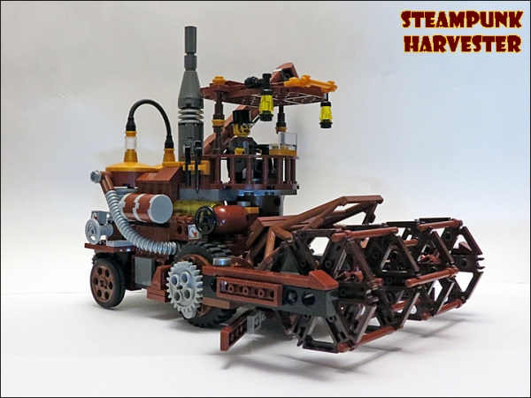 SteamPunk Harvester из LEGO