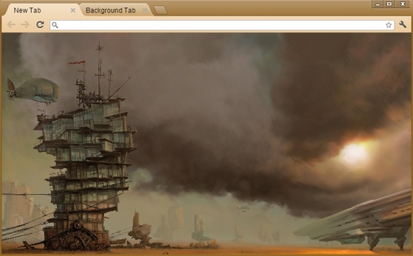 Steampunk - темы для браузера Google Chrome (Фото 2)