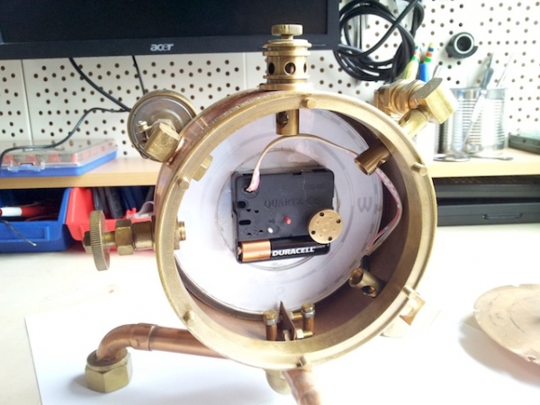 Паро-магнитный часометр барабанного типа (Фото 5)