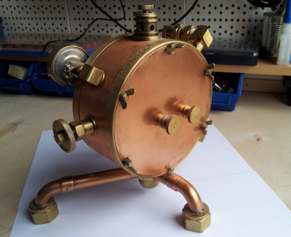 Паро-магнитный часометр барабанного типа (Фото 3)