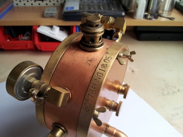 Паро-магнитный часометр барабанного типа (Фото 11)