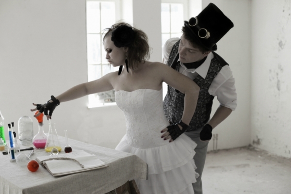 Мы женились))) Еще одна стимпанк свадьба (Фото 5)
